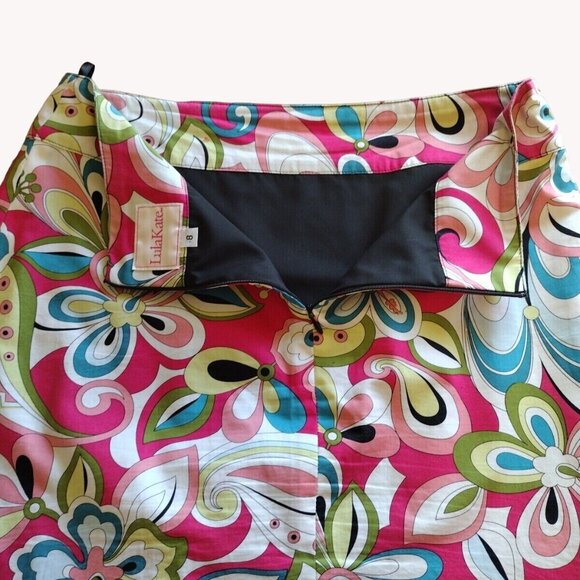 Lula Kate Skirt 8 Mini Paisley Festival Party - Picture 9 of 14